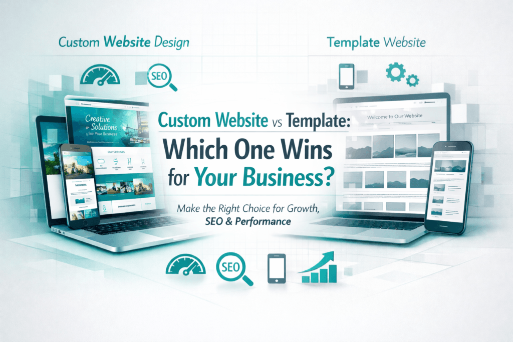 Custom Website Design vs Template