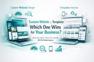 Custom Website Design vs Template: Which one is Right?