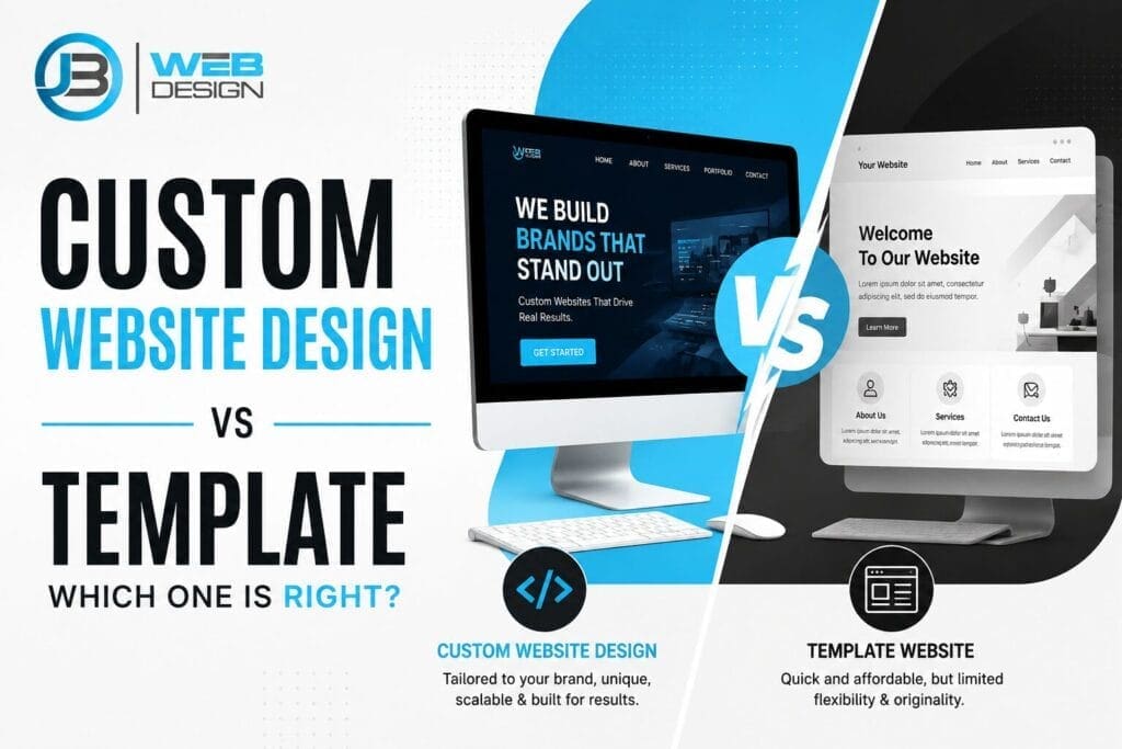 Select Custom Website Design vs Template: Which one is Right? Custom Website Design vs Template: Which one is Right?